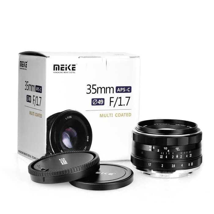 Lensa Lens Meike 35mm F1.7 F/1.7 for CANON Mirrorless EOS M3 M10 M50