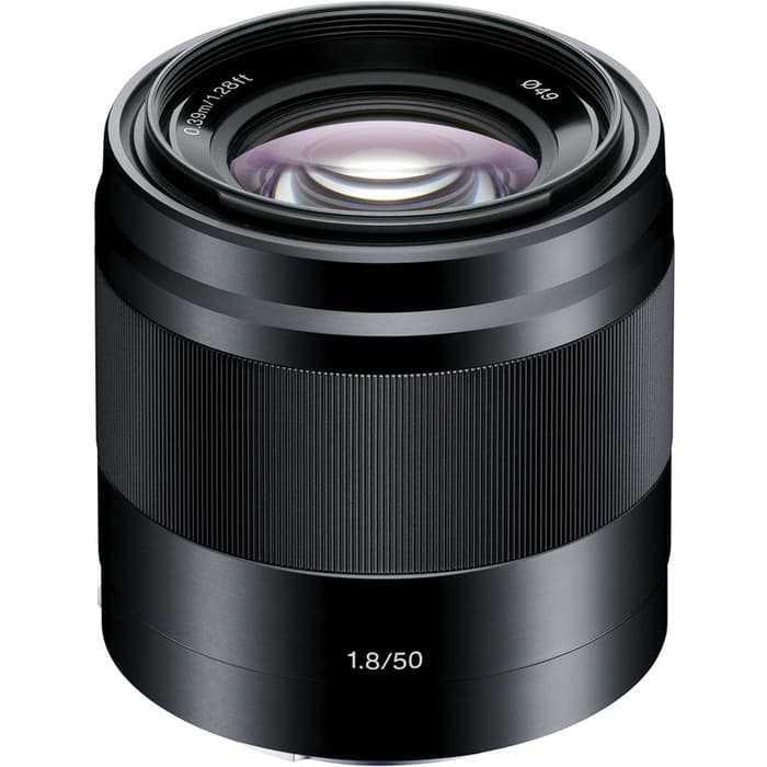 Lensa Sony E 50mm f/1.8 OSS Lens Black