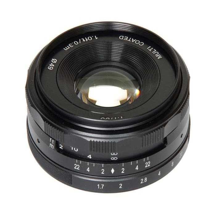 Lensa Meike 35mm F1.7 For Mirrorless Fujifilm X Mount Series