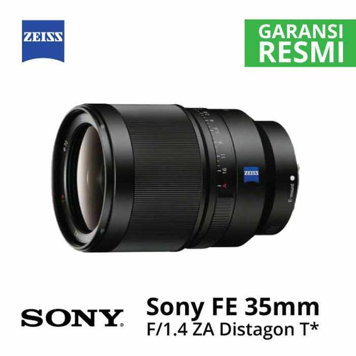 Lensa Sony Distagon T* FE 35mm f/1.4 ZA - Garansi Sony Indonesia