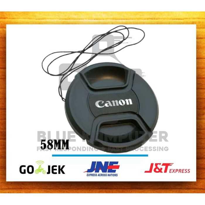 Lens Cap | Tutup Lensa Canon 58 mm | LENSCAP CANON 58