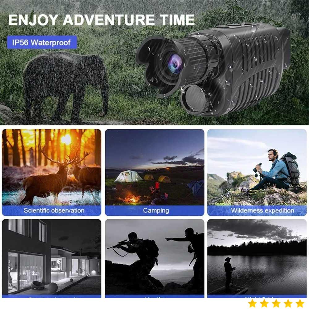 APEXEL Teropong Monokular Digital 1.5 Inch Night Vision - APL-NV007