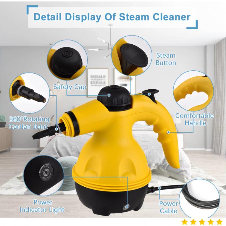 BALAS Alat Uap Pembersih Steam Cleaner High Temperature 1000W - DF-A001