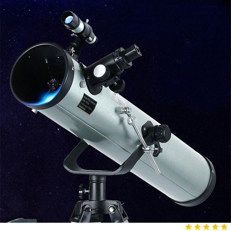 Eyebre Teropong Bintang Astronomical Telescope Reflector 700/76mm - F70076