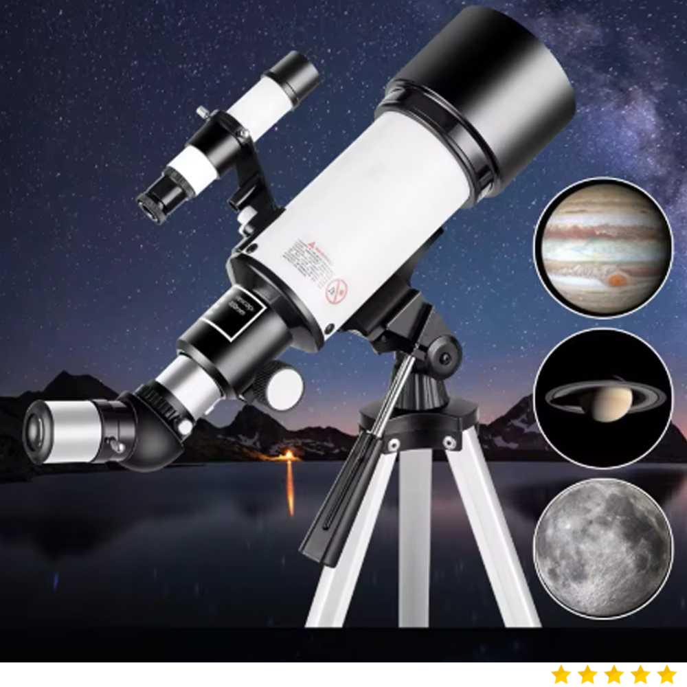 Eyebre Teropong Bintang Astronomical Telescope FMC 90X 400/70mm - 70400