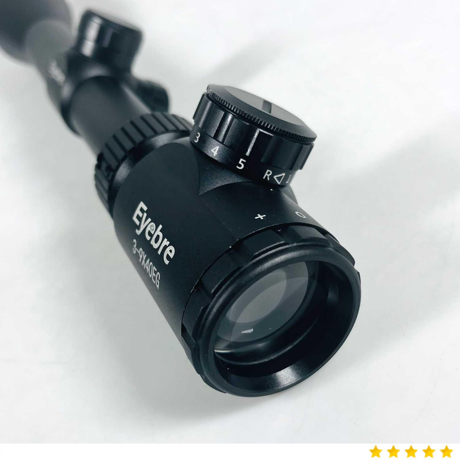 Eyebre Rifle Tactical Scope Hunting Magnification 3-9x40mm with LED - 3-9x40E