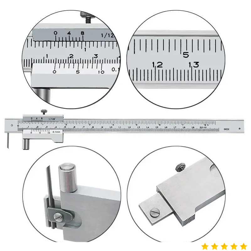 ETOPOO Jangka Sorong Geser 0-20cm Marking Vernier Caliper - HT0172