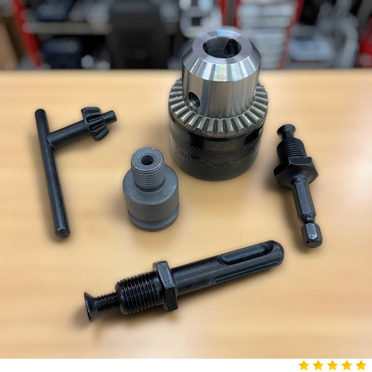 CSZC Adaptor Bor Drilling Machine Chuck Converter Connecting Rod 5 PCS - CZ5
