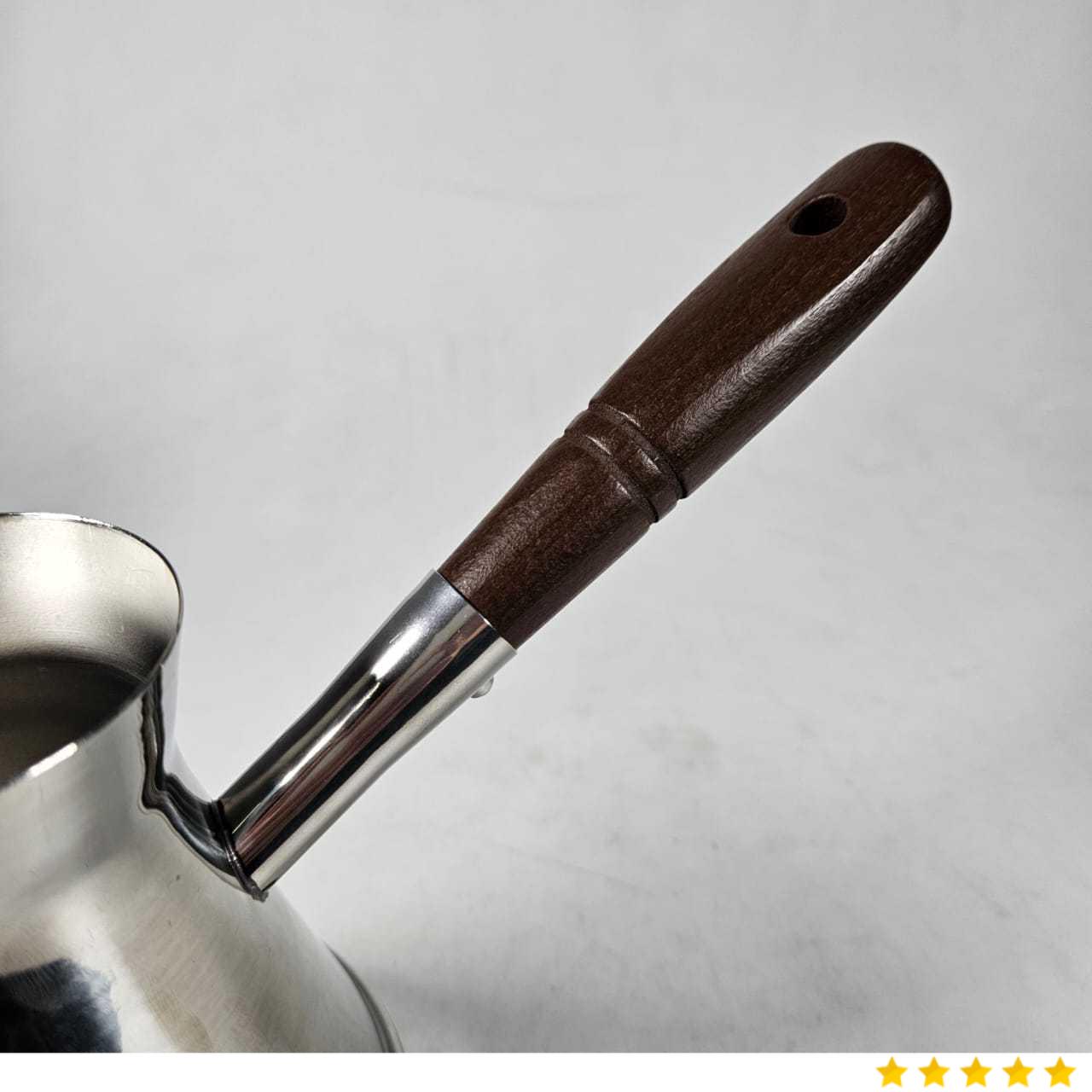 Capa Gelas Milk Latte Pitcher Long Handle Stainless Steel 700ml - INU70
