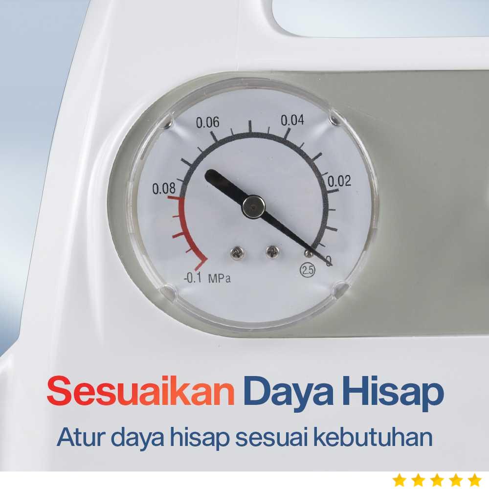 FOFO Alat Penyedot Dahak Elektrik Portable Sputum Suction Pump 1L - GY-XT-1