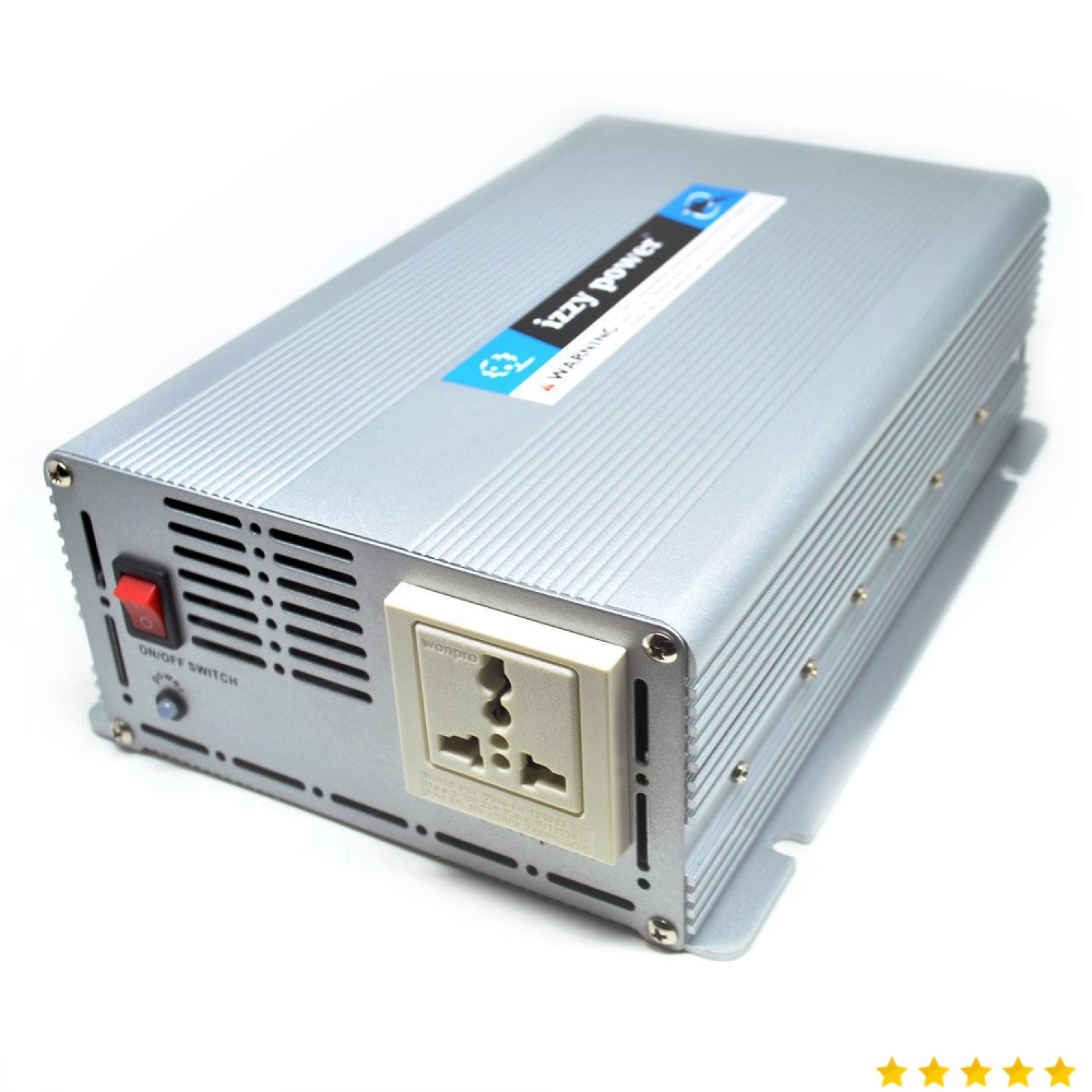 Izzy Power DC to AC Car Inverter HT-E-1000-12 1000 Watt 12 Volts
