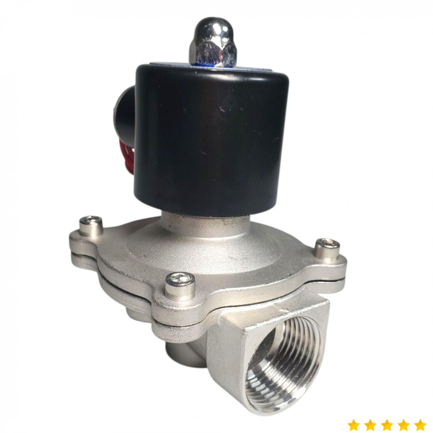 GRT Solenoid Water Valve Stainless Steel Normally Close 220V 1 Inch - 2W-250-25