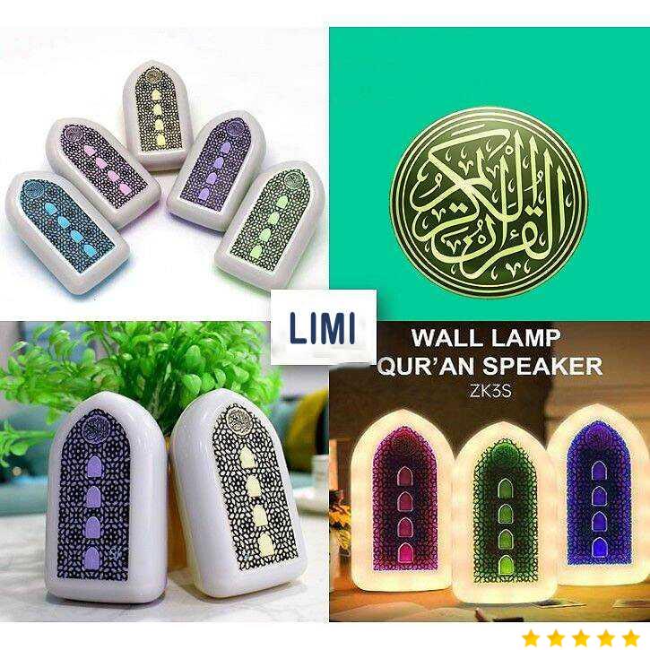 LIMI Speaker Zikir Murottal Al-Quran Portable with LED - ZK3S