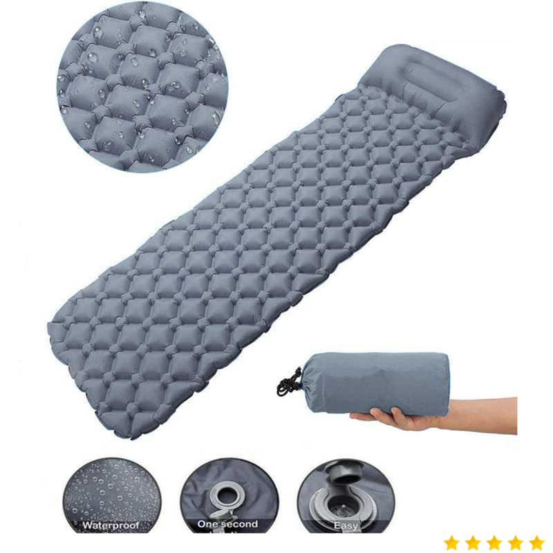 NATUREBELL Kasur Matras Angin Manual Sleeping Pad Ultralight Single - MH1