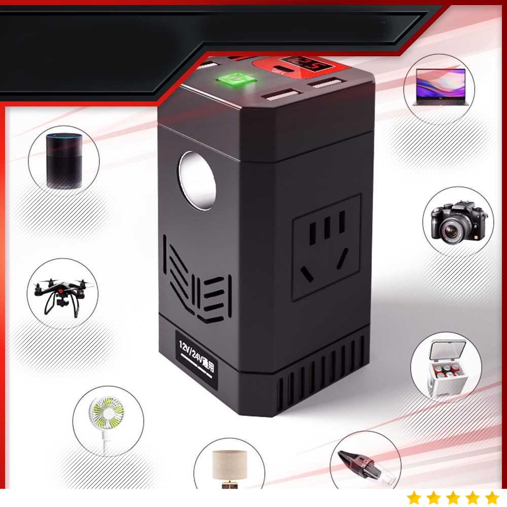 PULIXIN Car Power Inverter 15V to AC 220V Power Conversion Sedan SUV - P-12