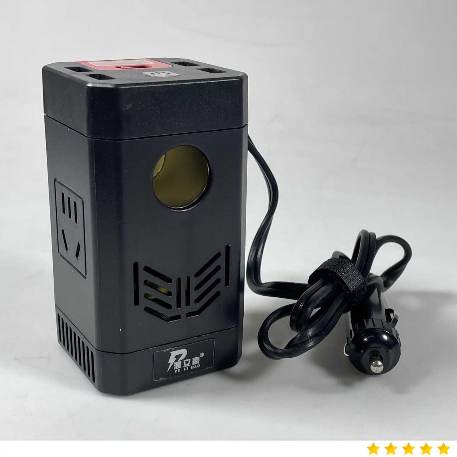 PULIXIN Car Power Inverter 15V to AC 220V Power Conversion Sedan SUV - P-12