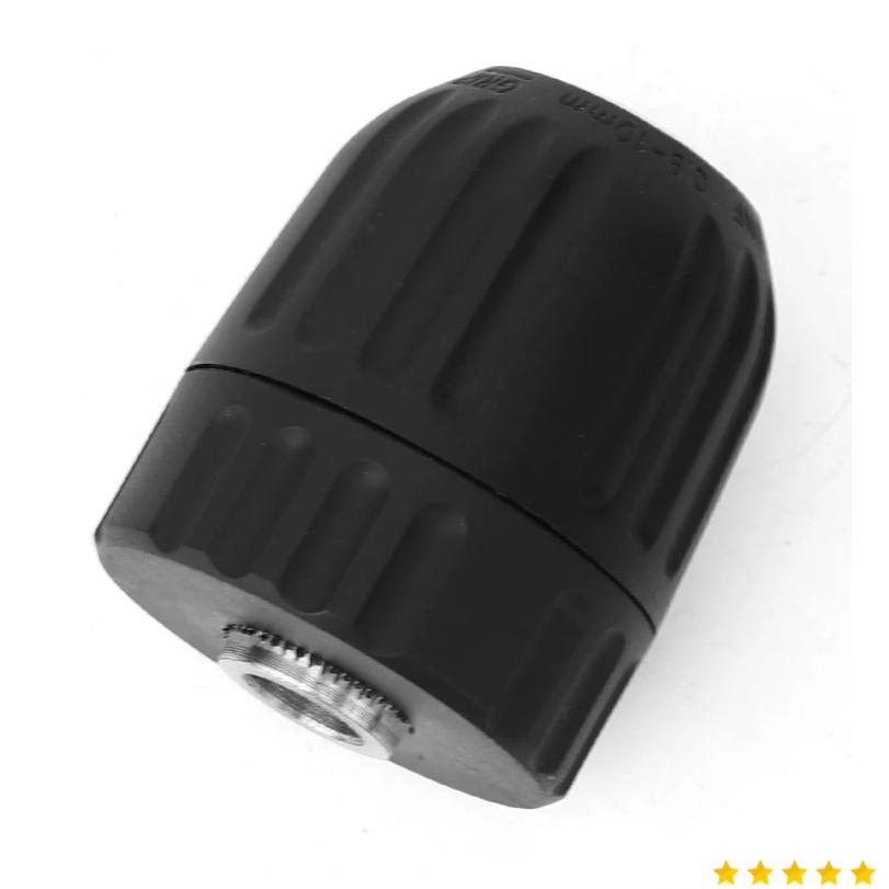 PT-CLUB Adaptor Bor Konektor Hex Drill Chuck 0.8-10mm 3/8-24UNF - PC2