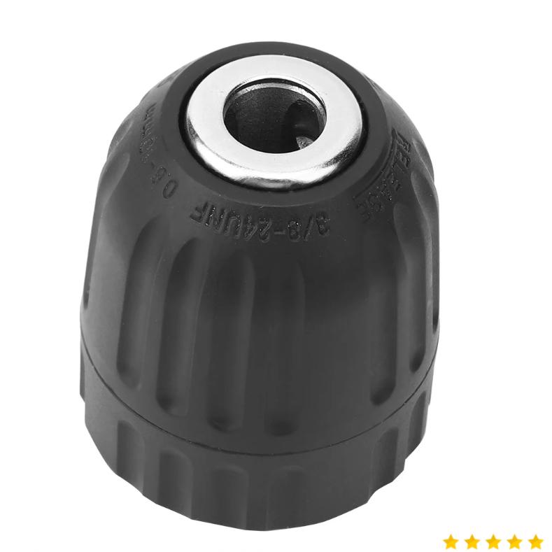 PT-CLUB Adaptor Bor Precise Keyless Drill Chuck 0.8-10mm 3/8-24UNF - PC3