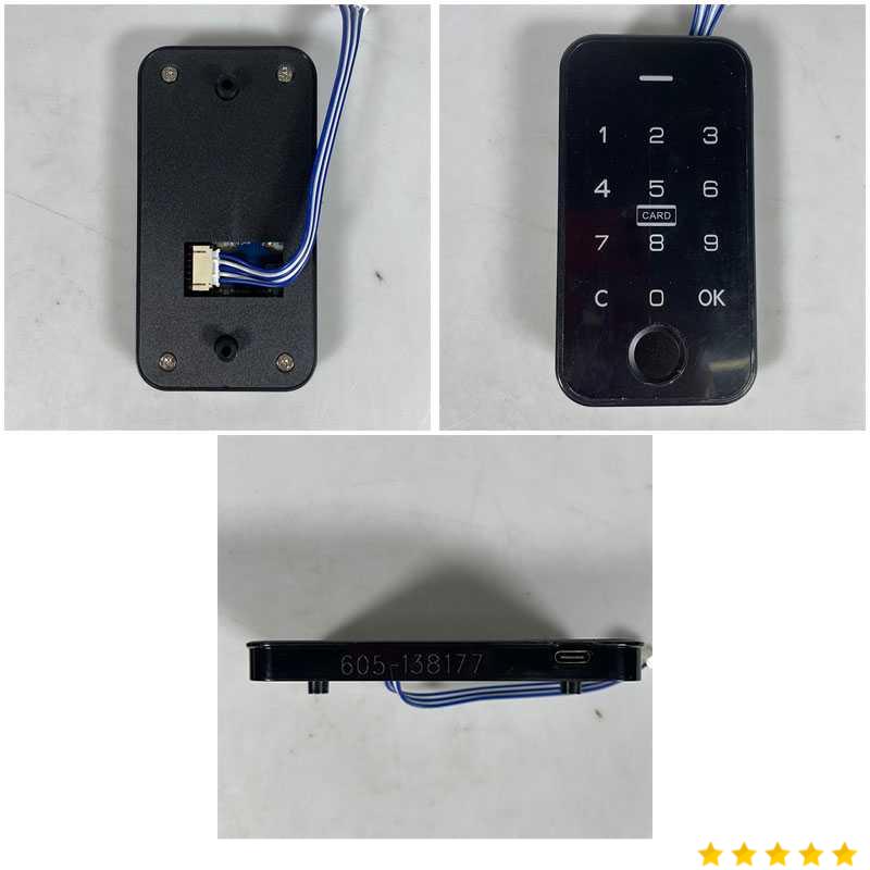 SYCREADER Smart Lock Cabinet Locker Password Card Kunci Fingerprint - SC4