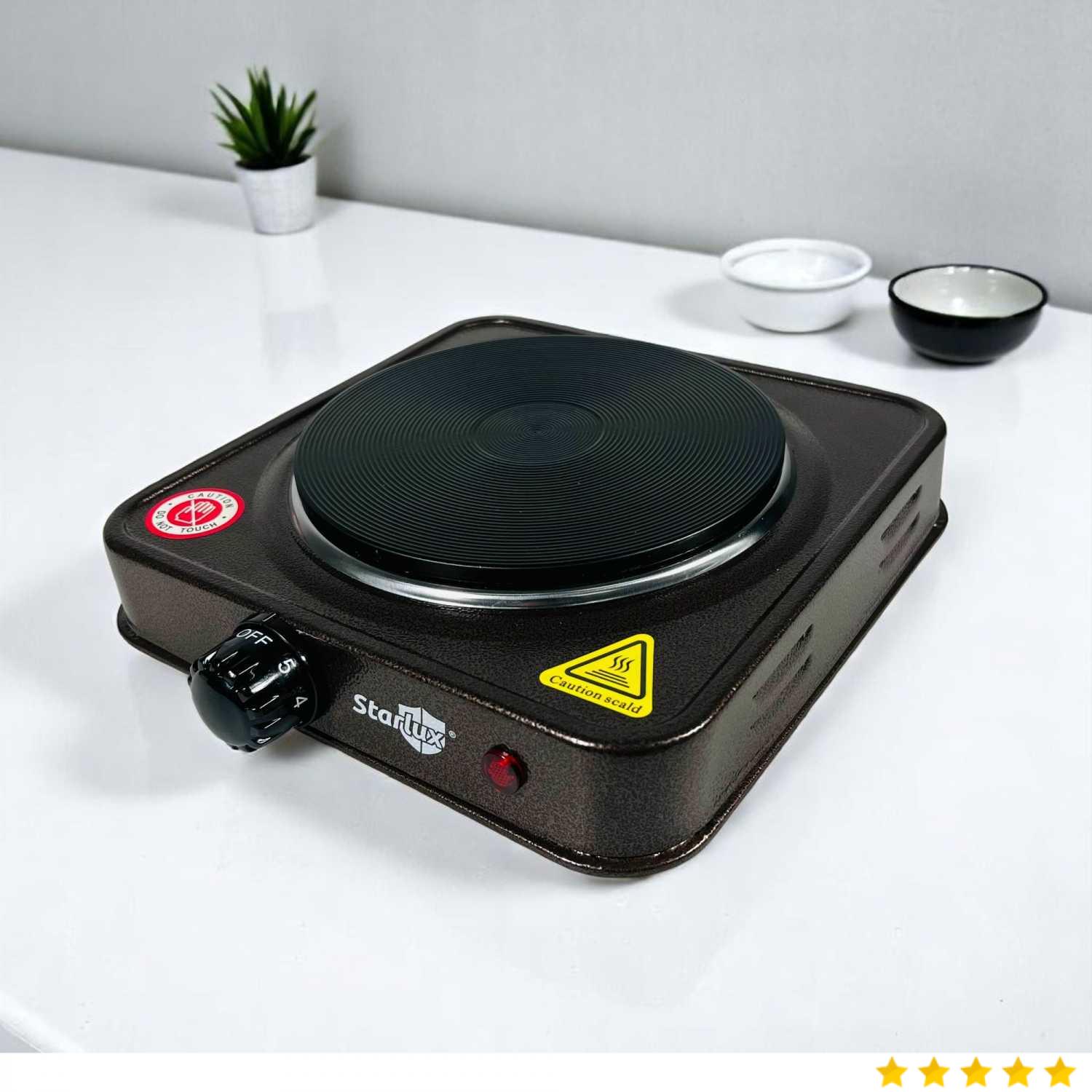 STARLUX Kompor Listrik 1 Tungku Single Burner Hot Plate 1000W - SHP-5812