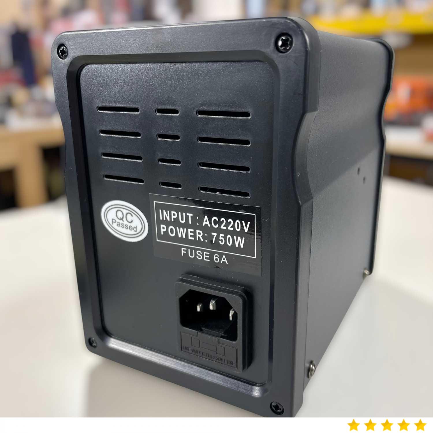 SOUTES Soldering Station 2in1 Solder 80W with Hot Air Heat Gun 700W - 8586D