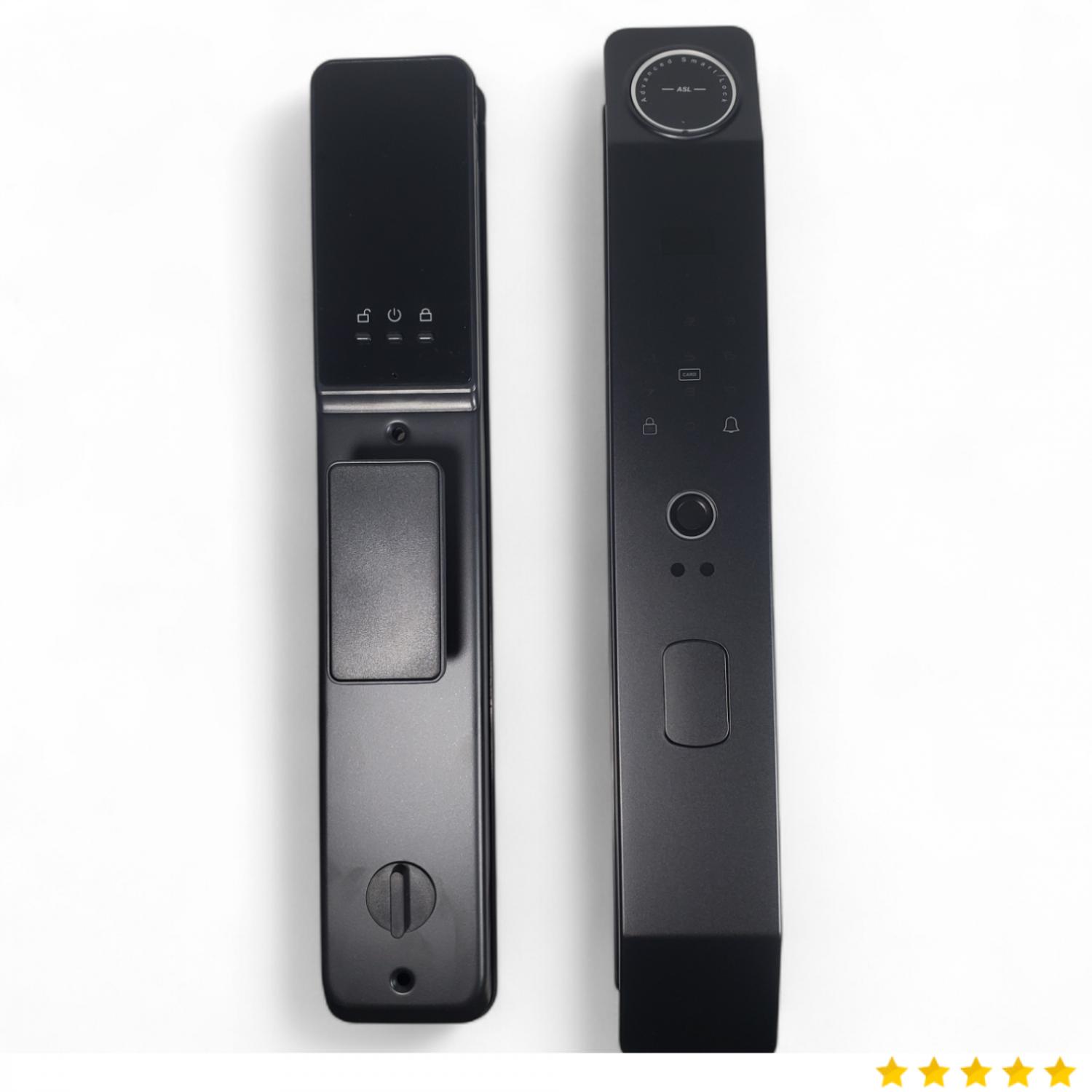TaffHOME Smart Door Lock Fingerprint Password Card Cryptography Alarm - B35