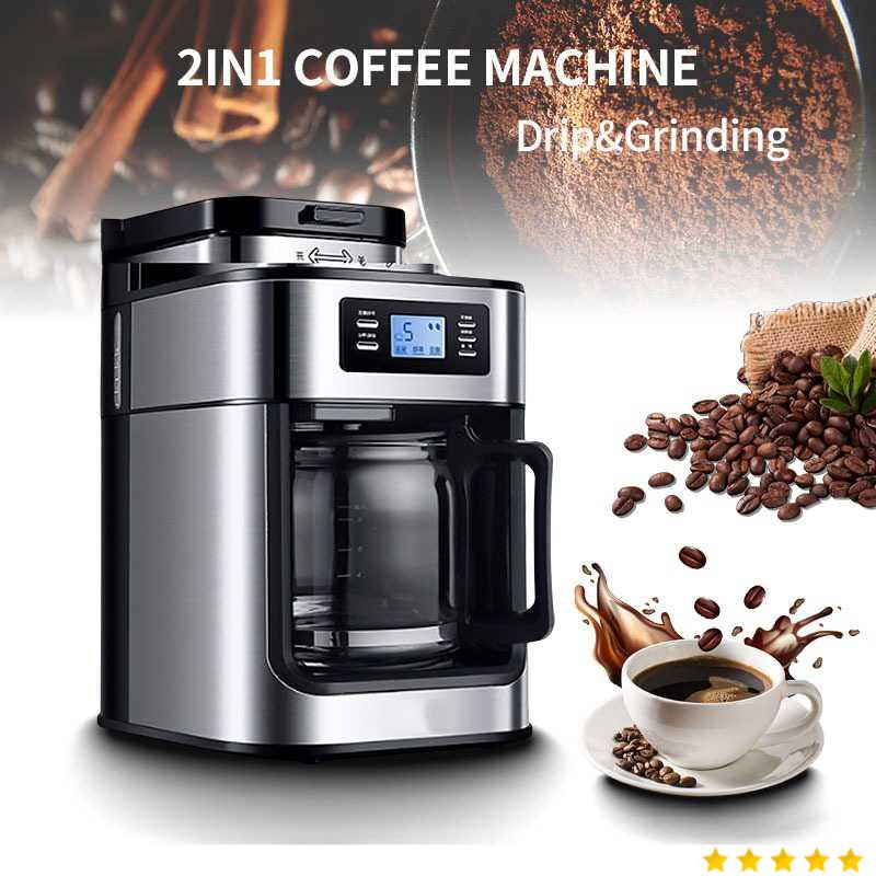 Trieste Mesin Kopi Coffee Maker Bean Grinder 1L - BG315T