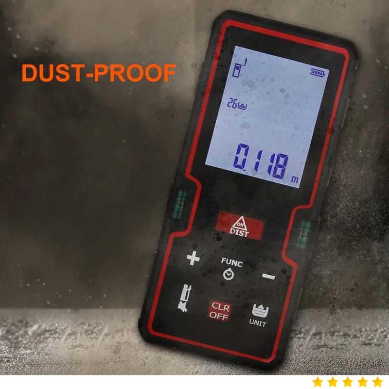 XIMIJI Pengukur Jarak Laser Range Finder Portable Waterproof 60M - S1