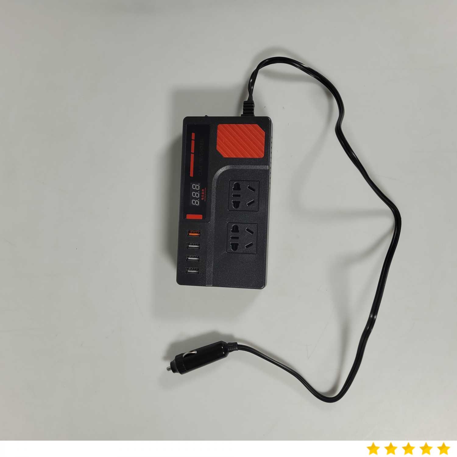 YUNAMA Car Power Inverter Konverter USB Charging Cigarette Plug 220V - PLH200