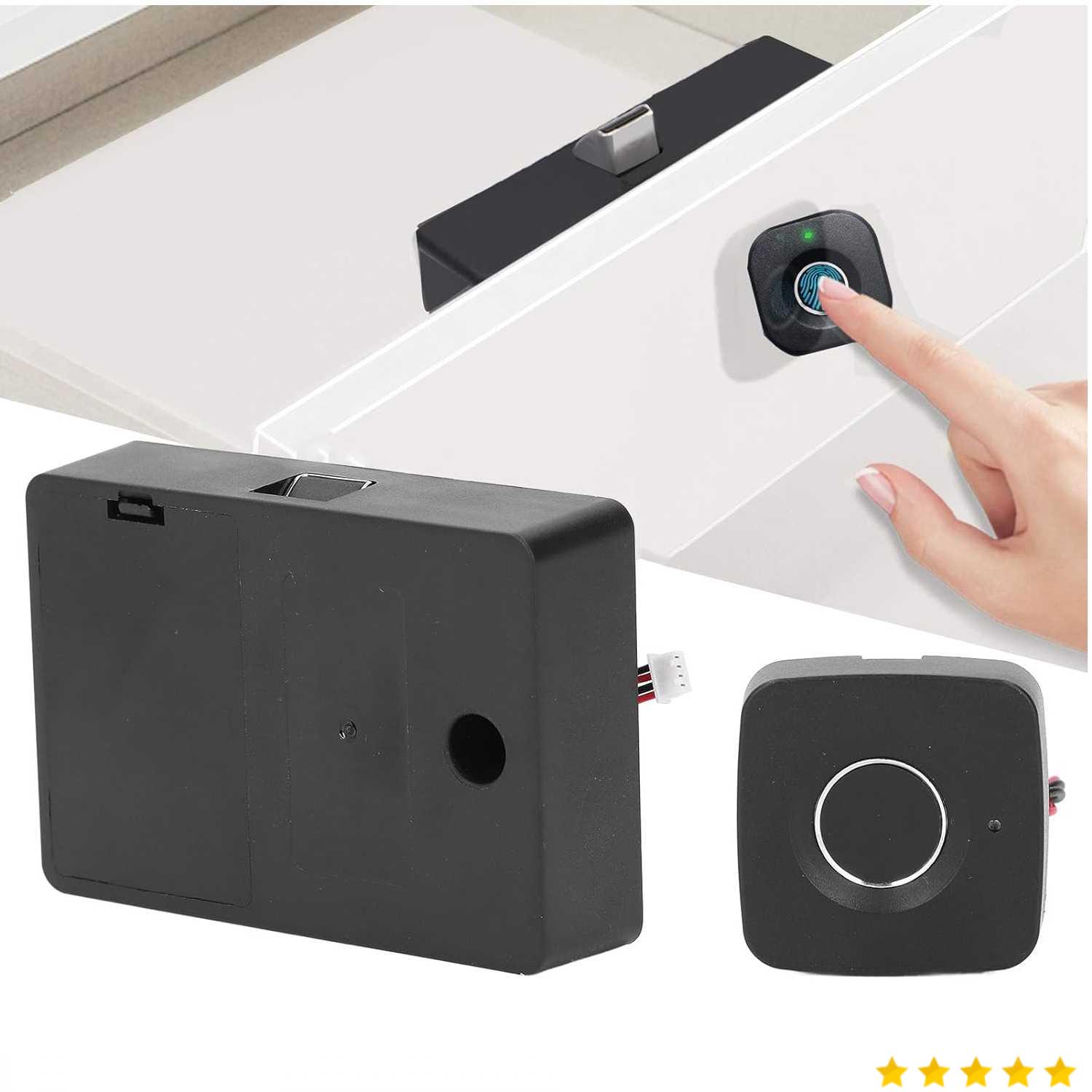 YLJ Smart Lock Cabinet Locker Fingerprint Kunci Lemari Digital - YLJ-5